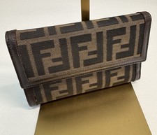 Fendi Zucca Canvas And Leather