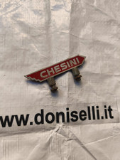 Patacchino fregio stemma badge metallo bici d epoca Chesini per parafango anteri