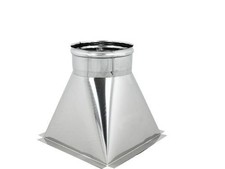 Tramoggia con alette inox - tramoggia,