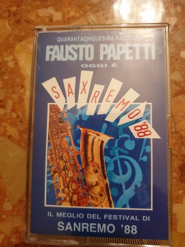 Cassetta fausto papetti - cassetta, "fausto