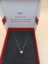 COLLANA PUNTO LUCE  ORO BIANCO