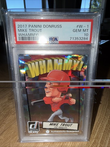 Mike trout 2017 - mike, donruss