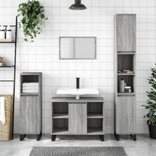 vidaXL Set Mobili da Bagno 3
