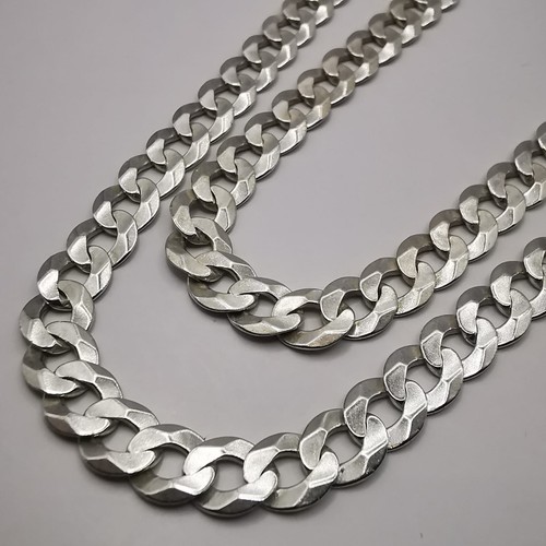 Collana catena argento