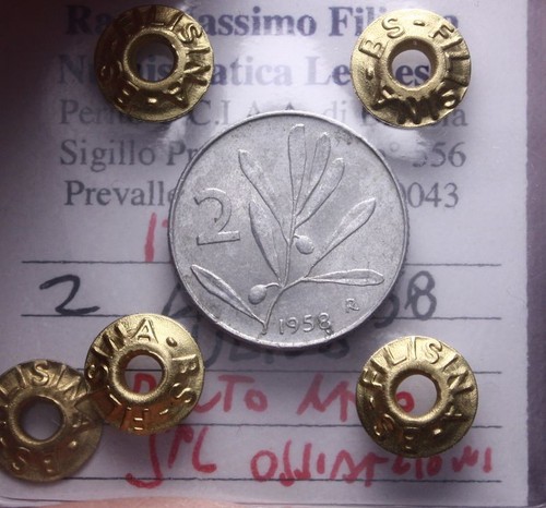 Italia lire ulivo 1958 - nl*,