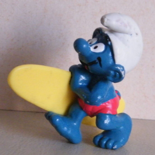 Puffo surf surfista peyo - -puffo,
