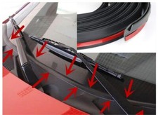 4M Guarnizione sigillante in gomma adesiva esterno auto parabrezza anteriore/pos