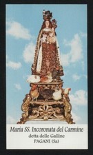 1567 Santino Madonna Maria SS Incoronata del Carmine delle Galline da Pagani