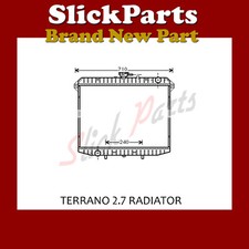 RADIATORE ADATTO A NISSAN
