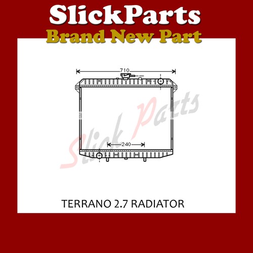 Radiatore adatto nissan - adatto, a