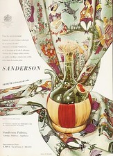 PUBBL. 1958 SANDERSON FABRICS
