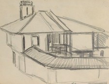 Disegno a matita vintage