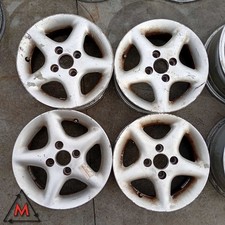 SET 4 CERCHI IN LEGA D'EPOCA 5,5Jx13 4x100 ET35 VOLKSWAGEN RENAULT OPEL 112085