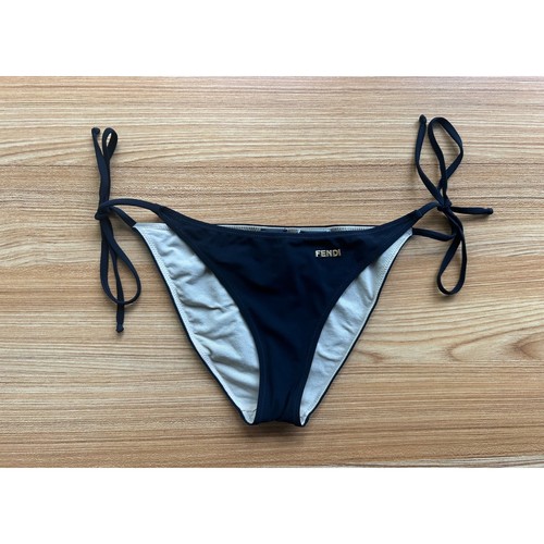 Slip bikini fendi nero con - slip,