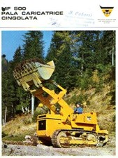 MF 500, pala cingolata