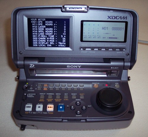 Sony xdcam mobile - sony, disc
