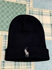 CAPPELLO POLO RALPH LAUREN UOMO, COLORE NERO, 100% COTONE, NUOVO