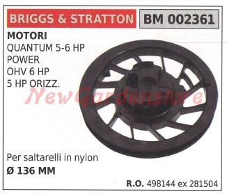 Puleggia messa moto - in, b&s