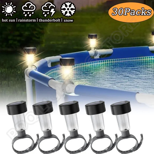 Luci solari piscina - luci,