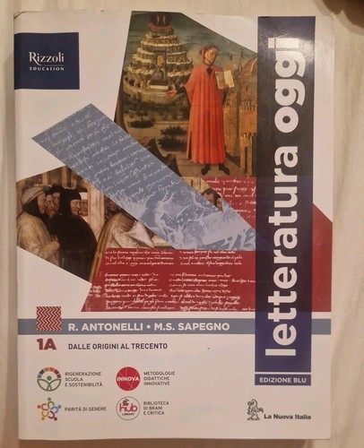 Antonelli sapegno letteratura - antonelli,