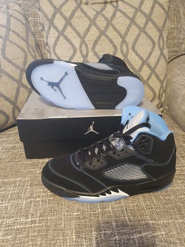 Jordan retro nero - 5, nero/unc