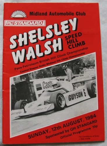 Shelsley walsh agosto - 12,
