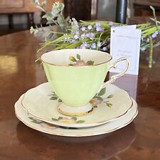 Tazza da tè The in porcellana Royal Standard Tazzina inglese Fiore Rose Verde