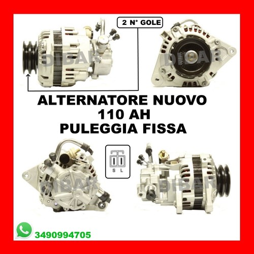 Alternatore nuovo 110 - alternatore,