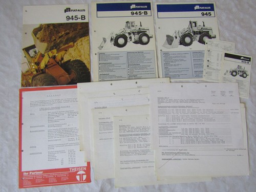 Depliant fiat allis 945 - depliant,