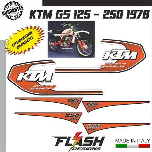 Ktm 125 250 1978 - ktm, gs