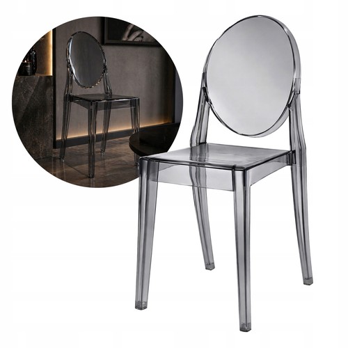 Sedia louis trasparente - sedia,