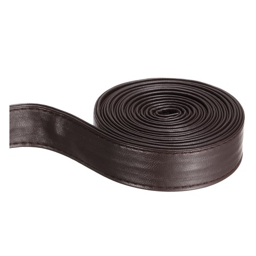 Brown leather strap 25mm - leather, 5m