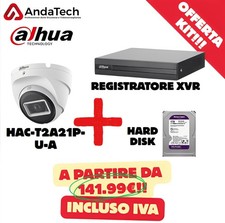 Kit Videosorveglianza Dahua