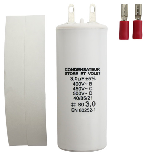 Condensatore per - uf,