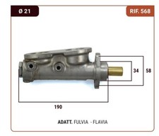 POMPA FRENI LANCIA FULVIA E