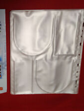 10 Buste raccoglitore cd/dvd 2 scomparti cd dvd blu ray plastica RACCOGLITORE