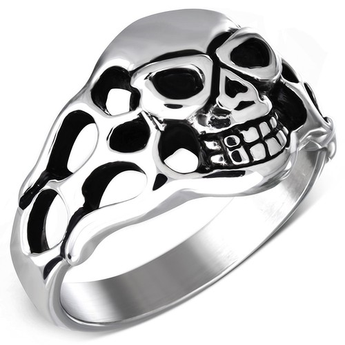 Anello uomo acciaio - uomo,