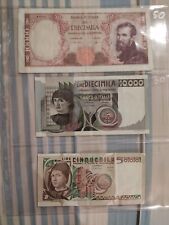 lotto banconote e monete italiane lire e estere collezione (FDS e non)