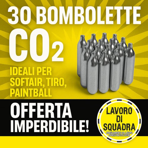 Softair bombolette co2 - 30,