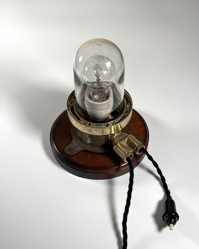 Lampada nautica epoca in - lampada, d'epoca