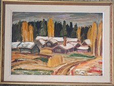 PAESAGGIO AUTUNNALE SCANDINAVO