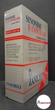 Dizionario sinonimi e contrari