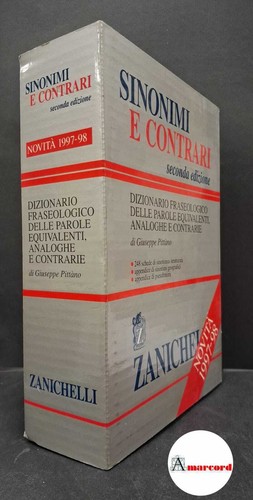 Dizionario sinonimi contrari - sinonimi,
