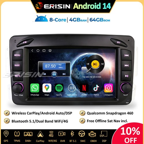 64gb android autoradio gps - 64gb, 14