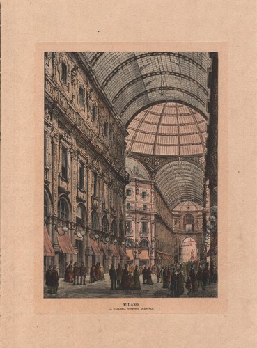 Milano galleria emanuele - v., emanuele-