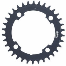 mtb crown 1 x 11 black 104 x