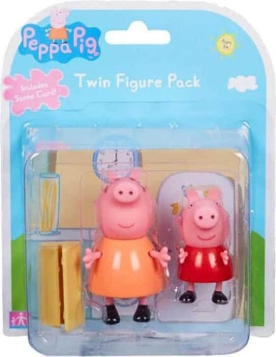 Peppa pig twin - -, figure