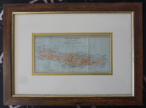 Grecia 1900 mappa dell - mappa, dell'isola
