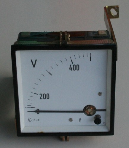 Voltmetro analogico - analogico, da