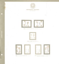 FOGLI pz. 7 PORTA FRANCOBOLLI